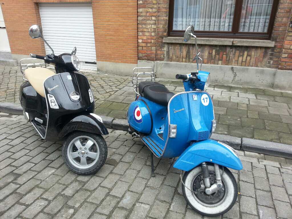 Sibby's eerste Vespa: een GTS 125