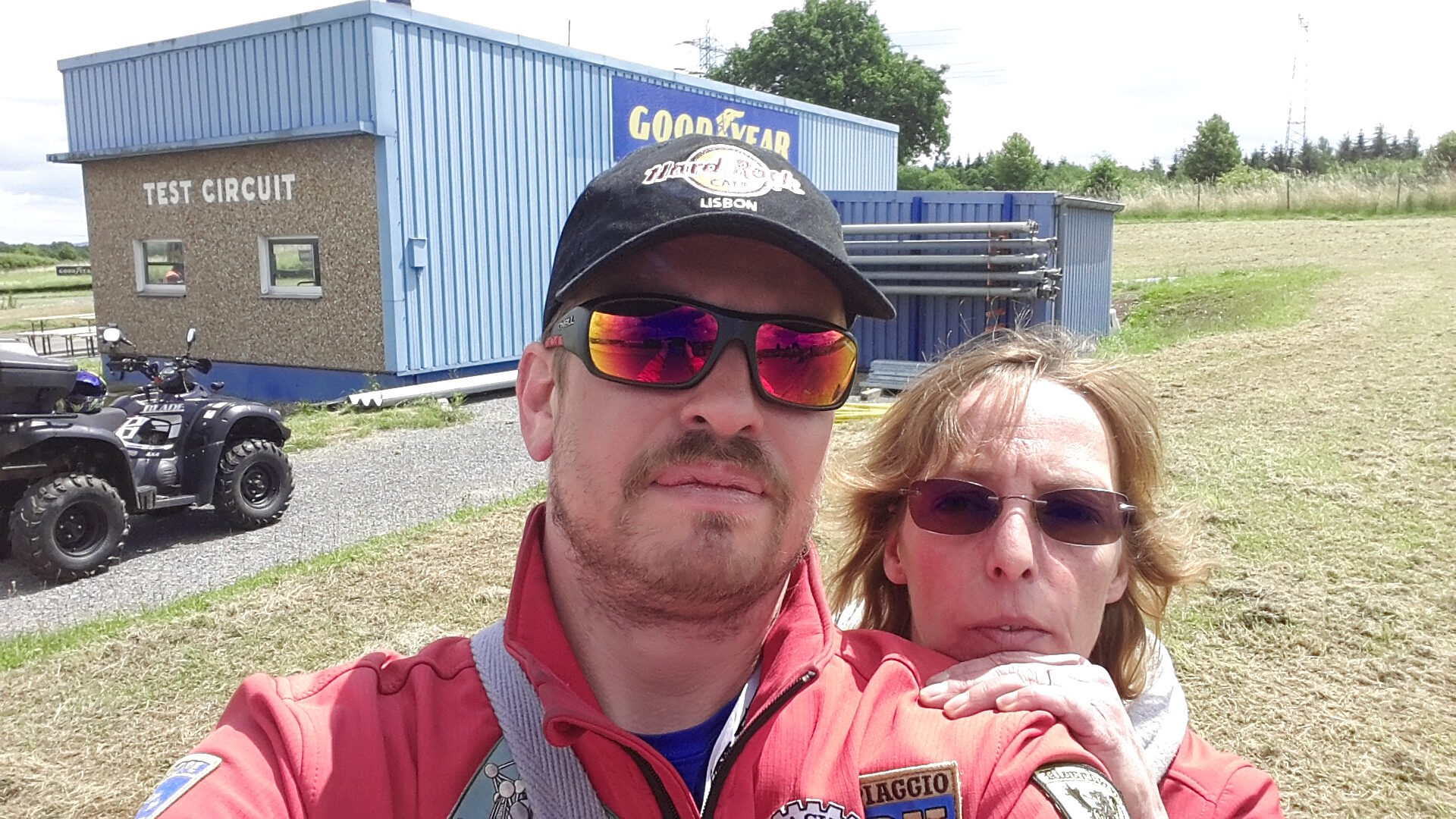 Selfie aan het Circuit Goodyear