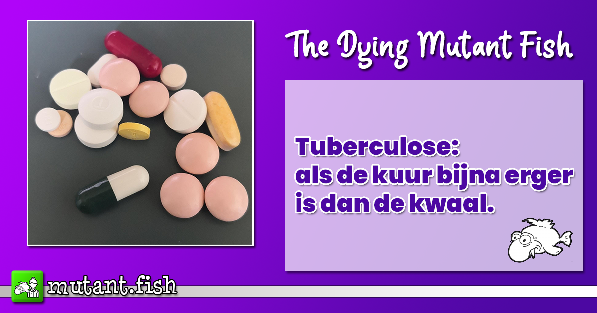 Tuberculose: als de kuur bijna erger is dan de kwaal.